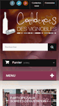 Mobile Screenshot of confidences-des-vignobles.fr